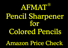 link to AFMAT pencil sharpener for colored pencils on Amazon