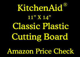 KitchenAid Classic Plastic Cutting Board