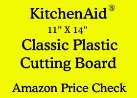 KitchenAid Classic Plastic Cutting Board