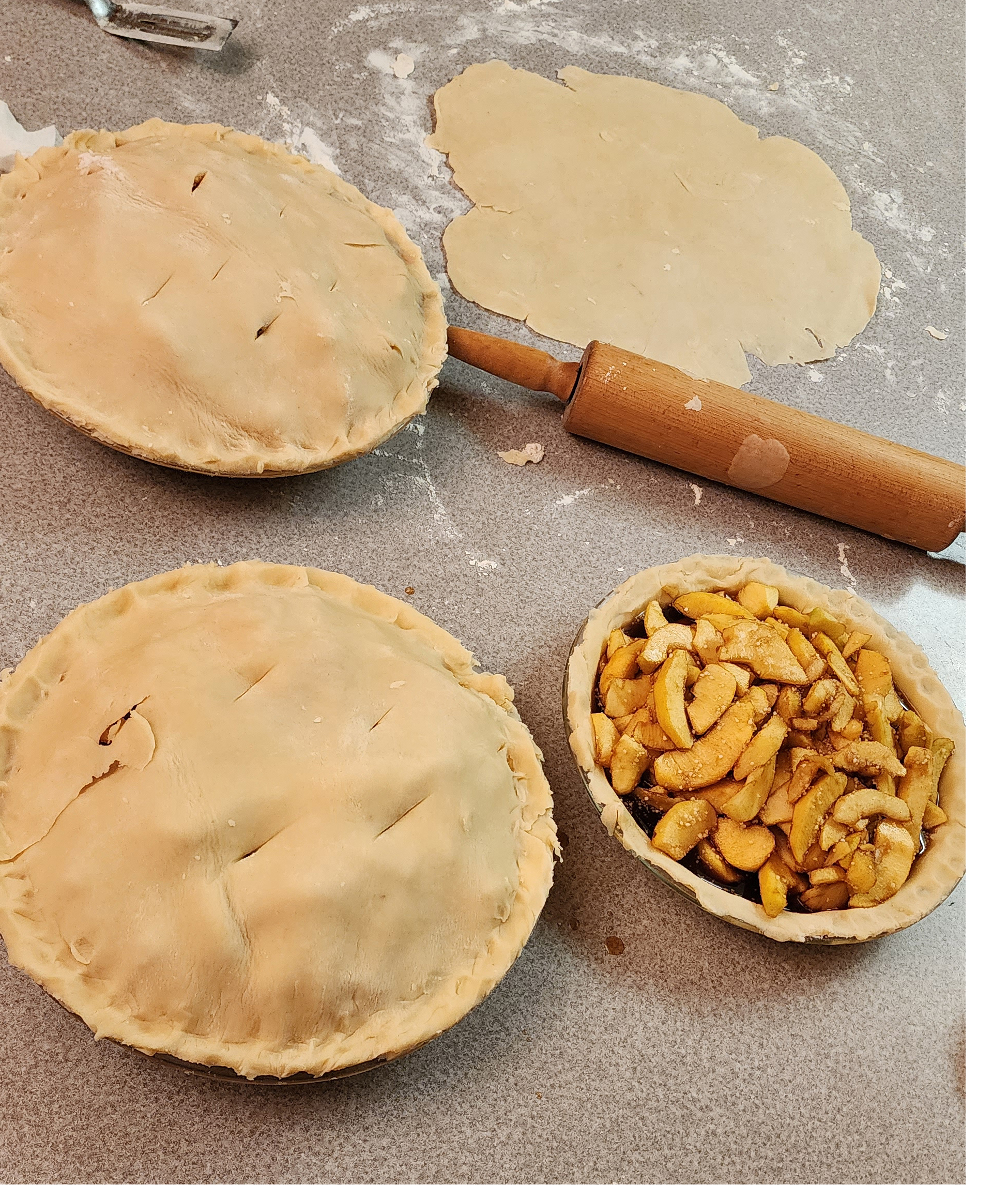 apple pies in Progress